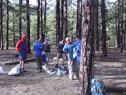 Campsite 13 at Tooth Ridge Camp